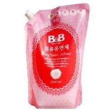 韩国保宁BB婴儿衣物柔顺剂清新香性1300ML粉色袋装