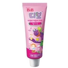韩国保宁BB儿童牙膏80克（草莓味）3岁以上儿童适用