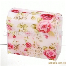 现货供应：有机玻璃红玫瑰纸巾盒、纸巾架