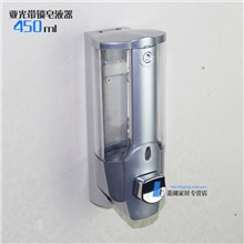 批发壁挂ABS带锁单头皂液器酒店皂液器给皂器洗手液盒宁波慈溪