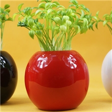 淘宝热卖冠军立体圆球陶瓷小花瓶工艺摆件花插