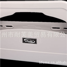 供应ABS塑料白色1/2坐厕纸架，厕纸