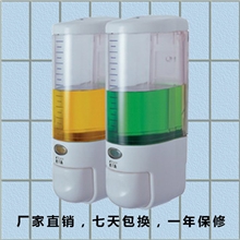 供应280ml双管透明按压皂液机，洗手液，沐浴液都可以放置