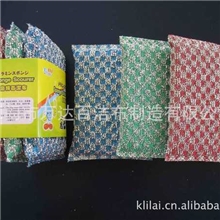 厂家直销三色提花银葱布洗刷大王洗碗清洁块A6-3T