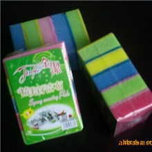 五彩海绵百洁布