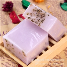 厂家直销薰衣草手工皂批发淡斑划痕嫩肤手工皂承接OEM定制