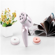批发女士高品质充电脸部毛孔清洁器洗脸仪洁面仪瘦脸按摩器