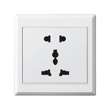 86型罗马E系列多功能五孔插座万能五孔招代理加盟