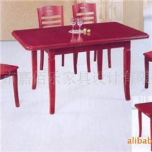 橡木餐桌橡木餐椅橡木家具一桌四椅餐饮家具民用家具