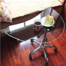 时尚简约钢化玻璃创意小茶几笔记本桌电脑桌咖啡桌升降茶几透明