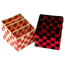 厂家批发供应冰丝带两格笔架