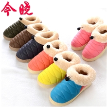 新款男女款防滑耐磨棉拖鞋雪地靴厂家批发2113