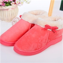 秋冬包跟软底孕妇月子防滑家居保暖棉鞋雪地靴库存厂家批发8516