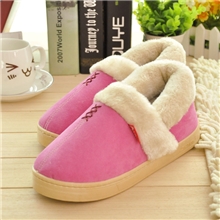 冬季一件代发时尚情侣糖果色男女款保暖棉鞋批发包跟月子鞋批发