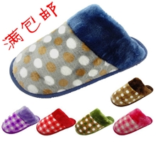 厂家直销淘宝地摊男女棉拖鞋批发冬天室内地板拖软底家居鞋
