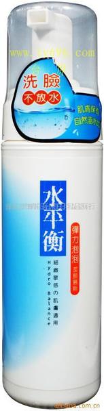 批发供应进口台湾化妆品&mdash;水平衡弹力泡泡洁颜慕斯