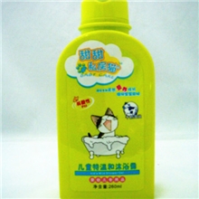供应批发甜甜私房猫儿童洗发露沐浴露二合一厂家直销