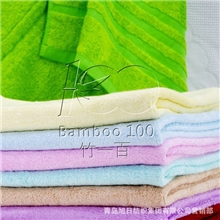 竹一百系列产品厂家直销竹纤维产品竹一百系列--竹纤维浴巾2018