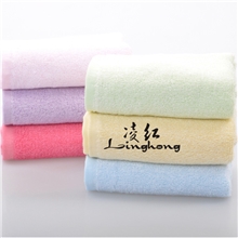 凌红【促销】毛巾25*25cm25g毛巾婴儿竹纤维毛巾小方巾批发
