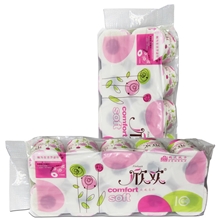 深圳纸巾厂超值卫生卷纸小卷纸100g家庭用纸柔巾卷