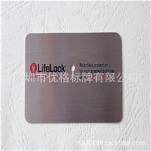 厂家制作金属铭牌箱包金属铭牌金属腐蚀铭牌不锈钢腐蚀标牌