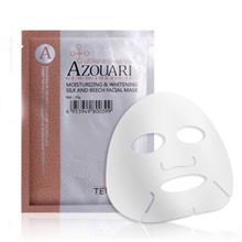 阿祖啦美润净白蚕丝榉木面膜美白补水去暗黄面膜提亮肤色单片装