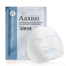 阿祖啦正品水盈补水蚕丝面膜贴美白补水保湿紧致面膜