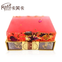 批发卡芙卡玫瑰手工皂100g美白补水保湿精油洗脸皂淡化黑色素