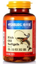 挪威海拔2000米的深海鱼油-渔夫堡鱼油软胶囊100粒