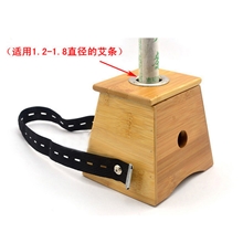 精品竹制单孔温灸盒单孔艾灸盒温灸盒单孔灸盒温灸器