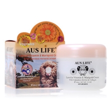 澳洲AUSLIFE金盏花绵羊油奶冻面霜补水保湿