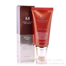 Missha谜尚大红裸妆遮瑕谜尚bb霜4重功效BB霜