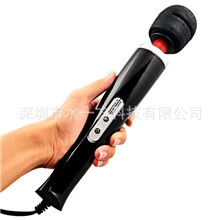 厂家直销10频按摩棒手持大AV棒美国超大AV棒硅胶震动棒