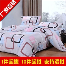 特价厂家直销全棉斜纹被套单件单人双人尺寸支持混批小额批发