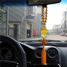 一件批发汽车用品琉璃如意佛头汽车挂件平安汽车车挂琉璃汽车挂件