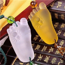 一件代发汽车用品汽车挂件汽车挂饰汽车饰品仿琉璃挂件小知足常乐