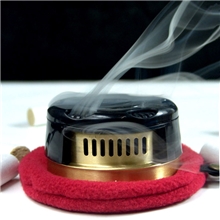 批发中华随身灸艾灸器手工艾柱艾段纯铜火龙罐纯铜艾灸盒温酒器具