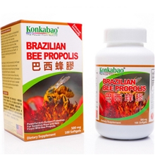 konkabao康佳宝巴西蜂胶正品100粒降血糖澳洲原装进口正品