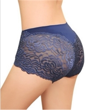 淘宝爆款性感蕾丝三角高腰诱惑女士内裤竹纤维大码镂空8色
