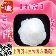 特级鱼鳞胶原蛋白低聚肽分子量小于500D特大实惠装2公斤桶装