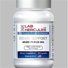 【赫力仕】磷脂酰丝氨酸DHA营养胶囊益智补脑、增强学习记忆