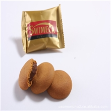 饼干批发曲奇饼干厂家直销瑞美加高级包馅曲奇72盒装