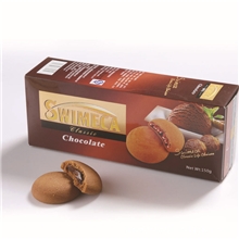 瑞典休闲食品瑞美加巧克力曲奇饼干批发72盒/箱