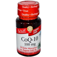 （美国原装）Schiff旭福辅酶Q-10心护理膳食补充质量品质优
