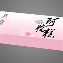 热销良子生物食品阿胶糕东阿特产现货库存木制高档礼盒