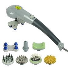 景康红外线按摩棒多功能按摩锤七合一大力王无极变速电动按摩器