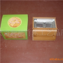 供应厂家直销竹制双格温灸盒，艾灸盒，艾绒盒，关节盒