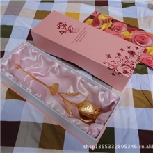 大号金玫瑰花金箔玫瑰婚庆礼品厂家光棍节结婚礼物创意礼品批发