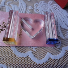 金玫瑰花金箔玫瑰花专用水晶花瓶中秋节广告创意礼品结婚礼物