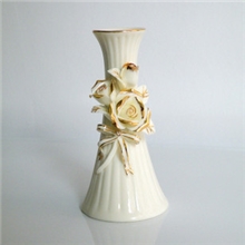 陶瓷金玫瑰花康乃馨花瓶新奇创意婚庆礼品厂家批发教师节礼物
